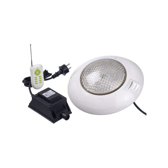 Kit spot LED 406 RGB + Télécommande pour piscine hors-sol Kit spot LED 406 RGB + Télécommande pour piscine hors-sol