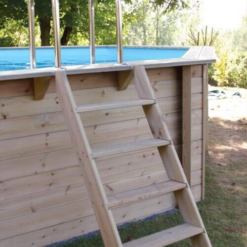 Piscine en bois Ubbink Azura 410 cm