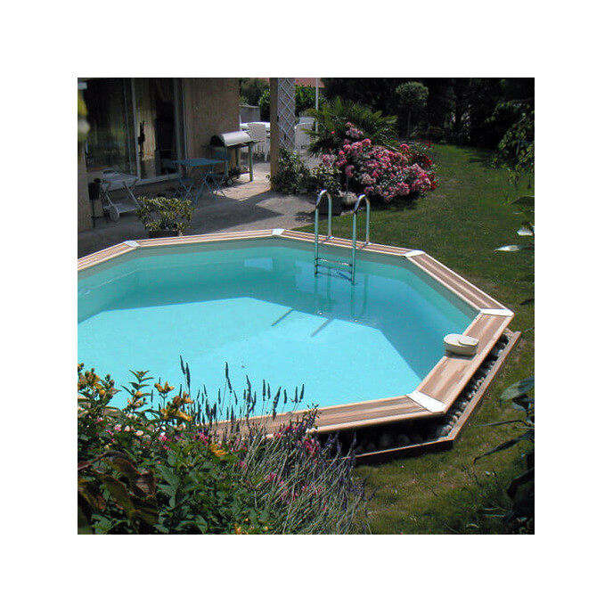 Piscine bois Océa Ø 580 x H 130 cm