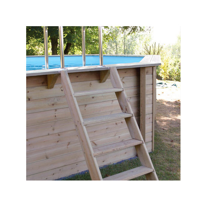 Piscine bois Linéa 1550 x 350 x H 155 cm