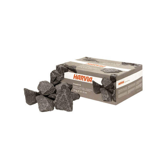 Pierres pour sauna Ø10-15 cm - 20 Kg