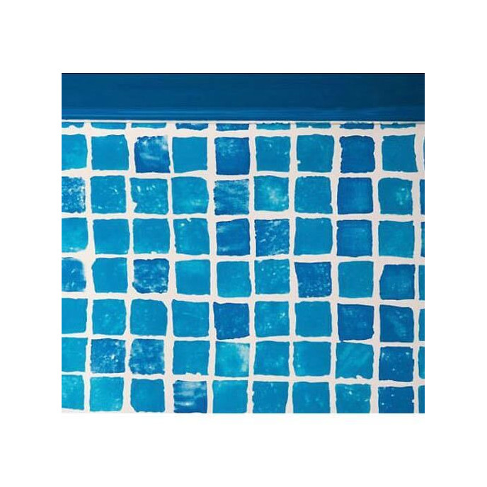 Liner piscine Gré ovale 915 x 470 x H.132 cm - Mosaïque