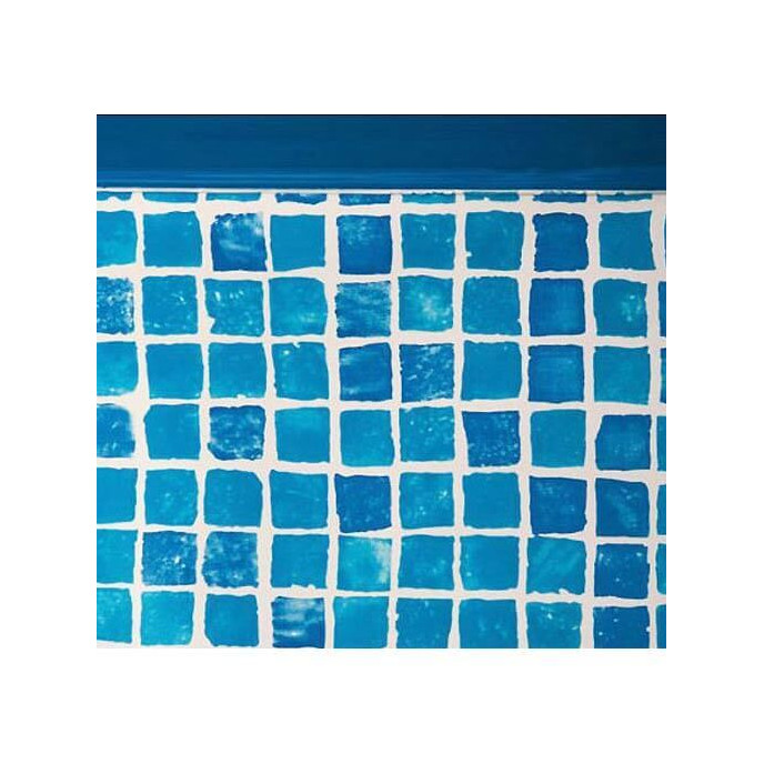 Liner piscine Gré ovale 800 x 470 x H.132 cm - Mosaïque