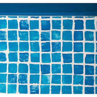 Liner piscine Gré ronde Ø550 x H.132 cm - Mosaïque