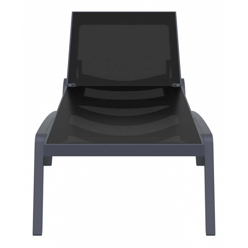 Transat Costa Coloris Gris Anthracite / Noir - MyPiscine