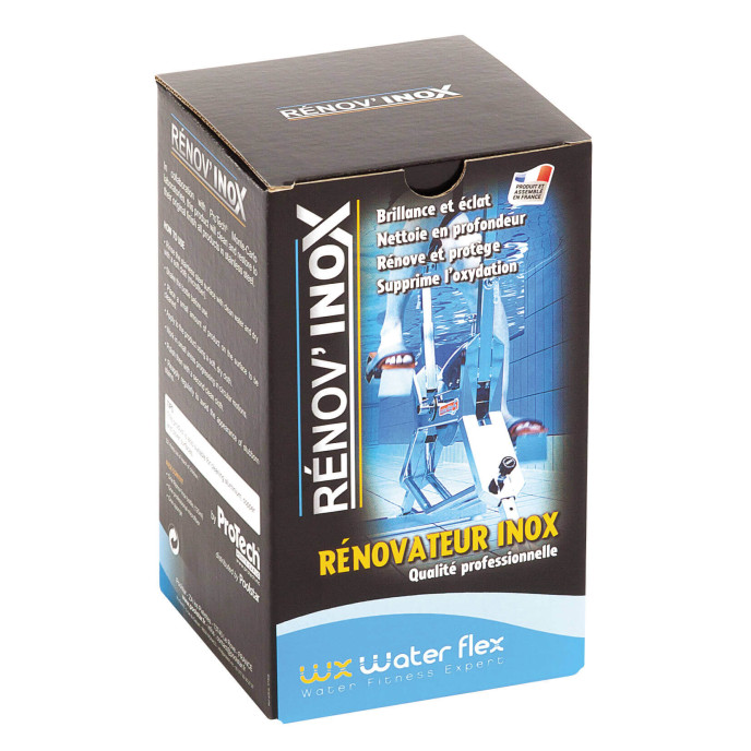Waterflex Renov'Inox 125ml + éponge et microfibre