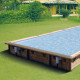 Piscine bois Linéa 1100 x 500 x H 140 cm