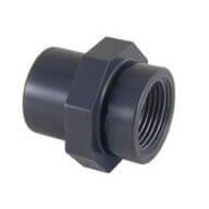 Embout fileté Male diam 50 mm à coller / femelle 1½" a visser