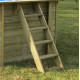 Piscine bois Vermela 672 x 472 x H 146 cm