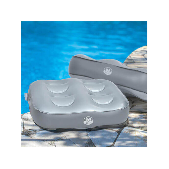 Lot de 2 coussins d'assise confort pour spa Lot de 2 coussins d'assise confort pour spa