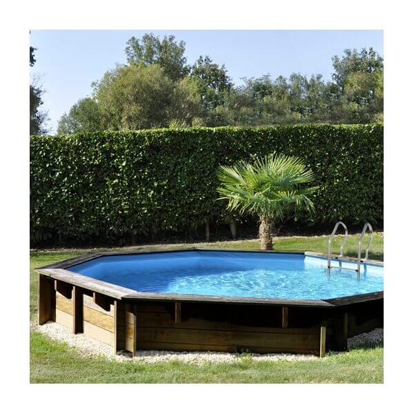 piscine bois vanille