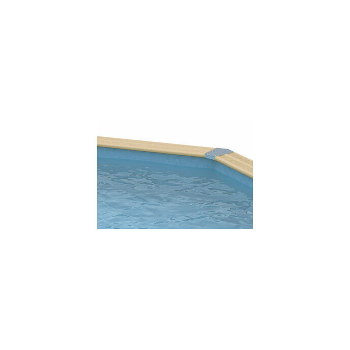 Liner piscine Ubbink Azura Ø410 x H.120 cm - Bleu