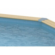 Liner piscine Ubbink Océa 355 x 550 x H.120 cm - Bleu