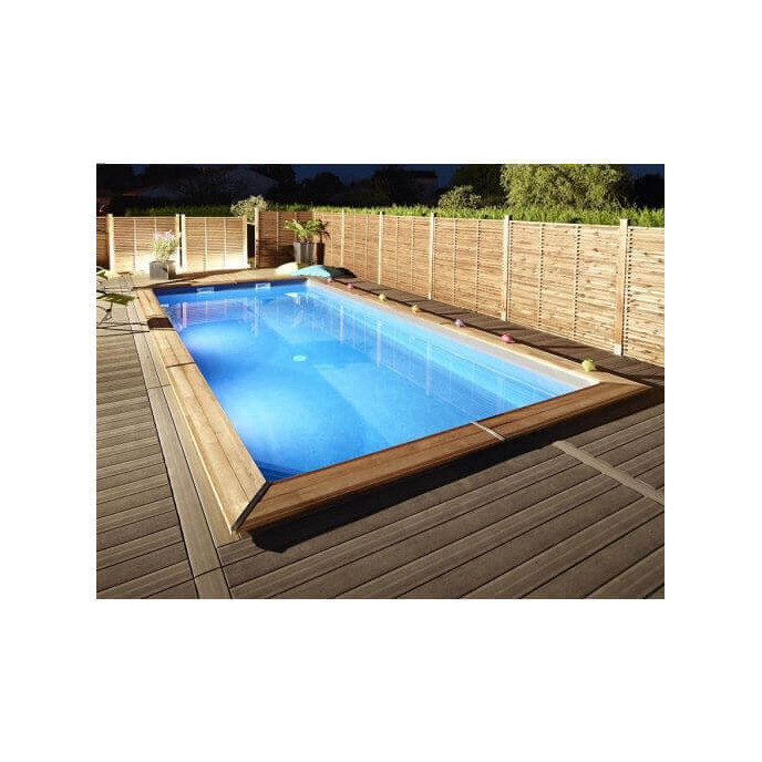 Piscine bois Maéva 500 x 300 H.150 cm rectangulaire