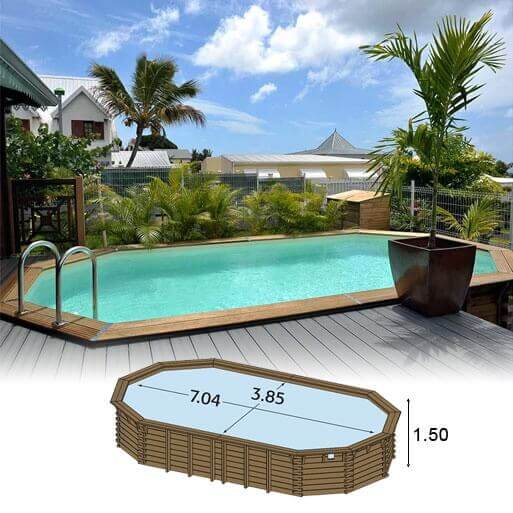 piscine bois maeva 700