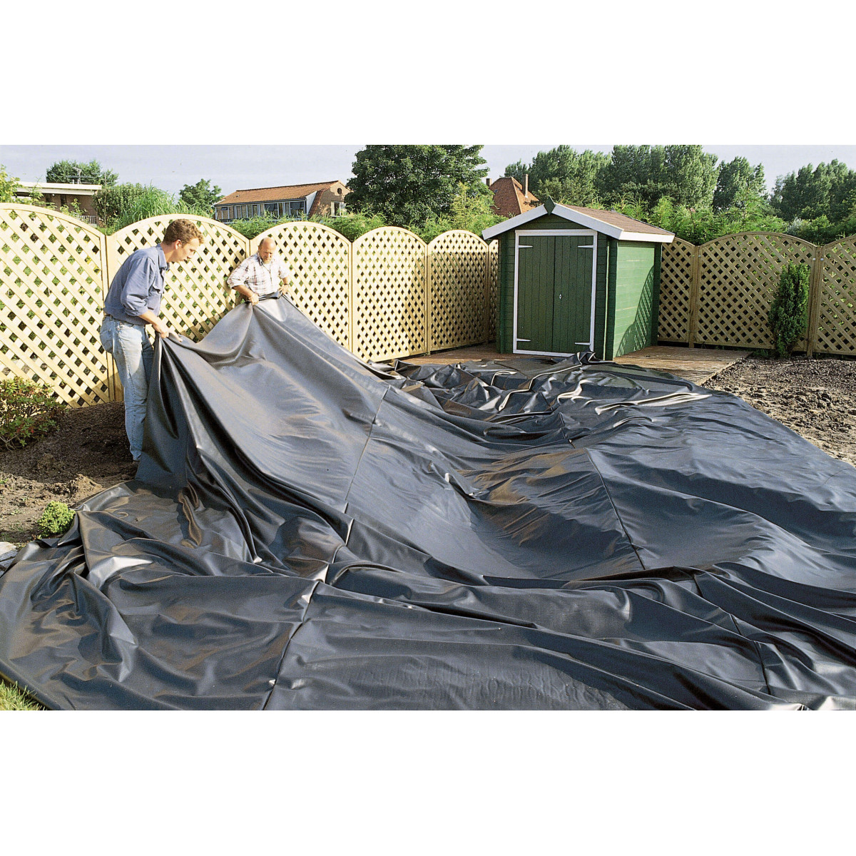 Bâche pour bassin Aqualiner 4x3 m