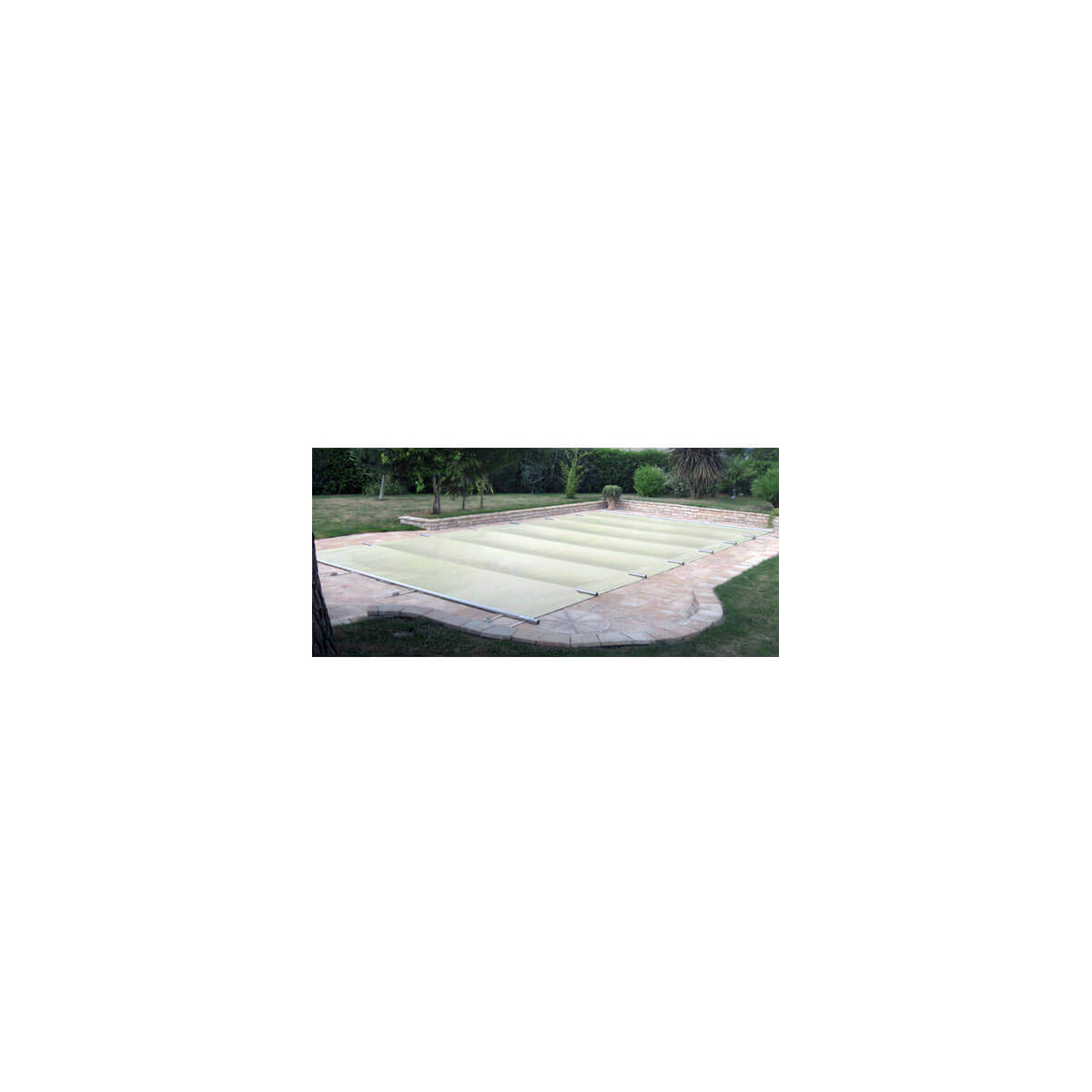 Bâche de couverture piscine en pvc 650 gr/mq - Cod. PI650B