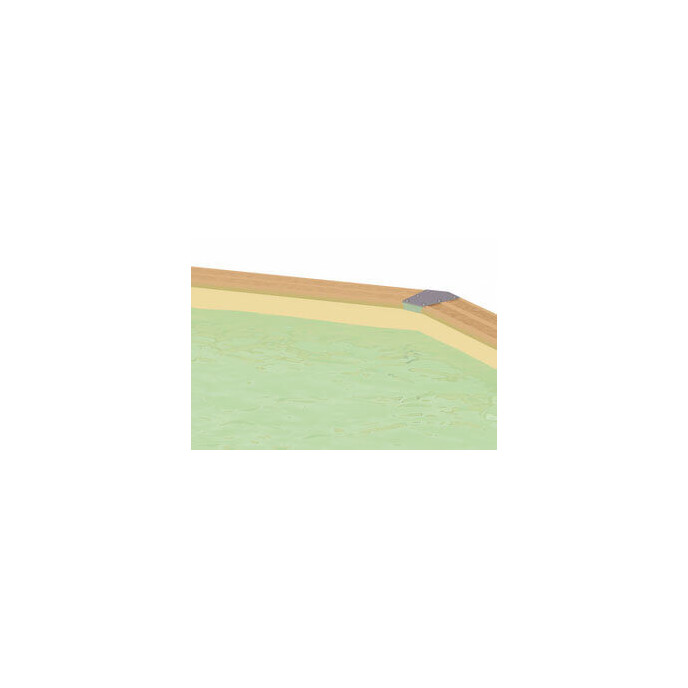 Liner piscine Ubbink Océa Ø430 x H.120 cm - Beige