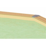 Liner piscine Ubbink Océa 610 X 400 x H.130 cm - Beige