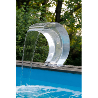 Cascade de piscine Mamba Acrylique LED