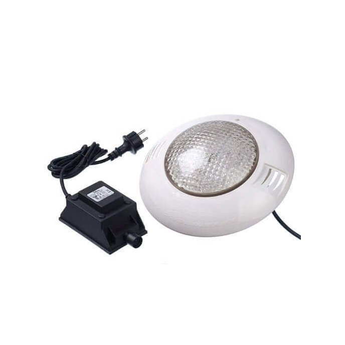 Spot fixe en applique de 18 LED 12V avec interrupteur - Blanc - Abri  Services