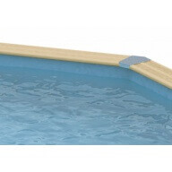 Liner piscine Ubbink Sunwater Ø360 cm x H.120 cm - Bleu