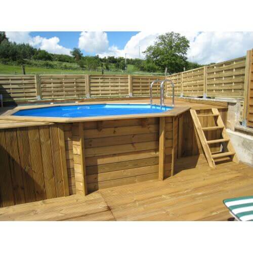 Piscine en bois Ubbink Azura 410 cm