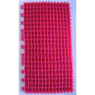 Brosse PVC Dolphin 2001 (Magenta ou jaune)