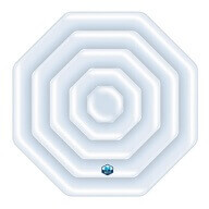 Couvercle gonflable pour spa octogonal Netspa  Novagarden, Octopus, Python, Rover et Silver