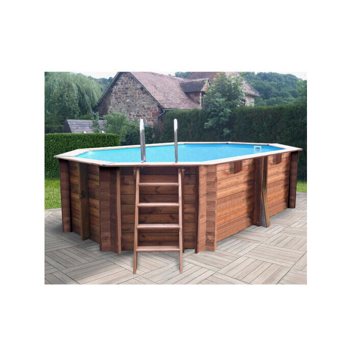 Piscine bois Safran 2 620 x 395 x H 136 cm