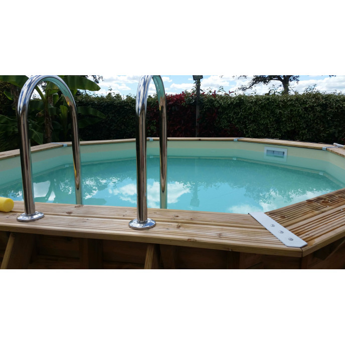 Piscine bois Océa Ø 580 x H 130 cm