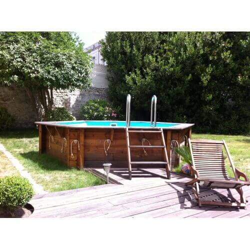 Piscine en bois Ubbink Azura 410 cm