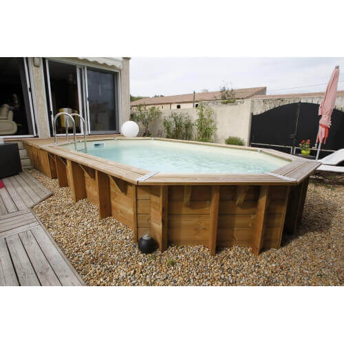 Piscine bois Océa 355 x 550 x H 120 cm