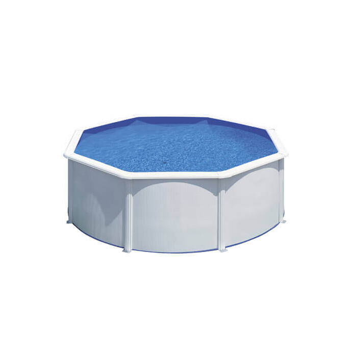 Piscine acier Gré ronde Fidji Ø 320 x 122 cm - Filtre à sable