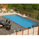 Piscine bois Evora 620 x 420 x H 133 cm