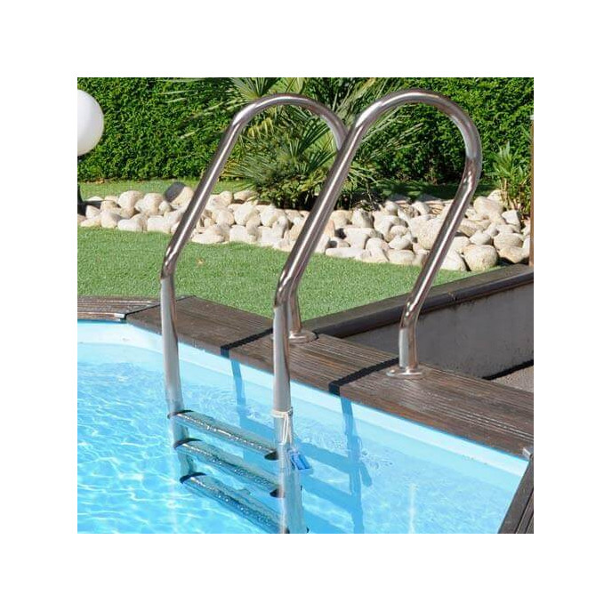 Piscine bois Evora 620 x 420 x H 133 cm