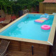 Piscine bois Linéa 650 x 350 x H 140 cm
