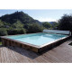 Piscine bois Linéa 650 x 350 x H 140 cm