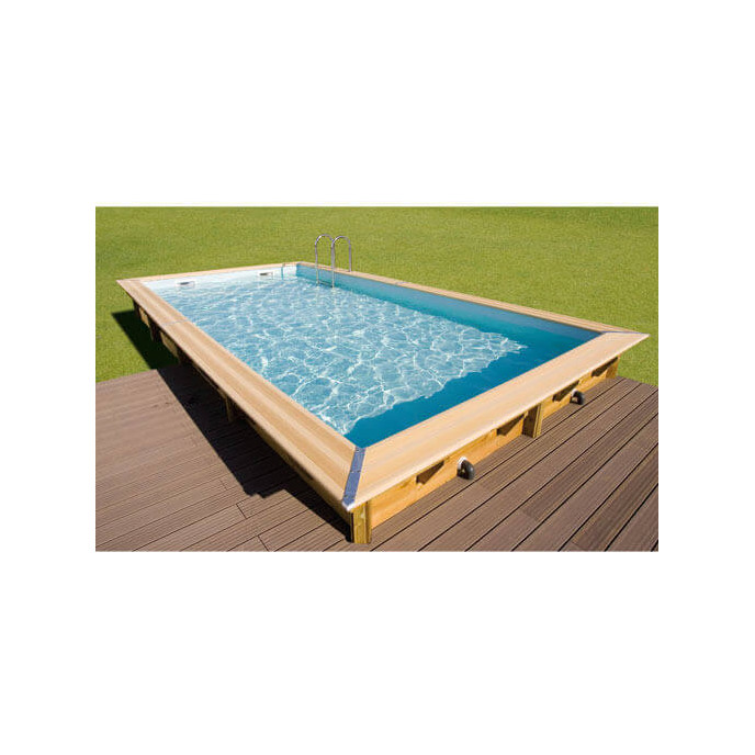 Piscine bois Linéa 650 x 350 x H 140 cm