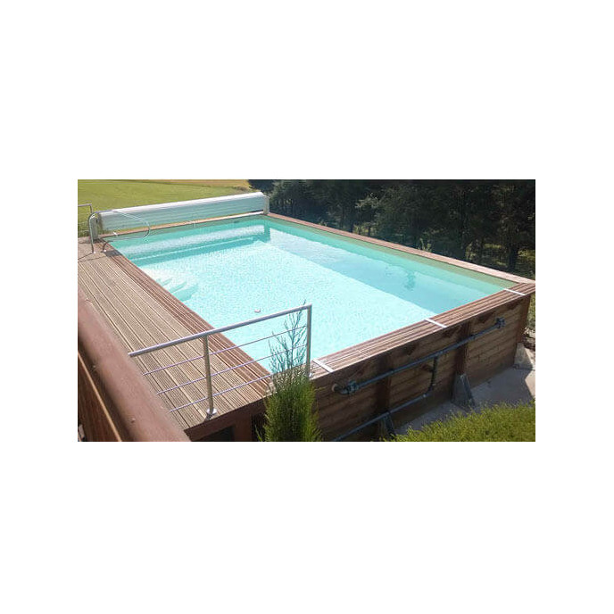 Piscine bois Linéa 650 x 350 x H 140 cm