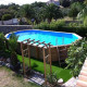 Piscine bois Océa 860 x 470 x H 130 cm