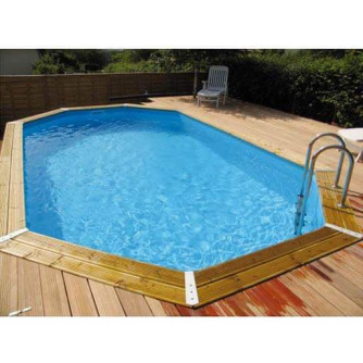 Piscine bois Océa 860 x 470 x H 130 cm