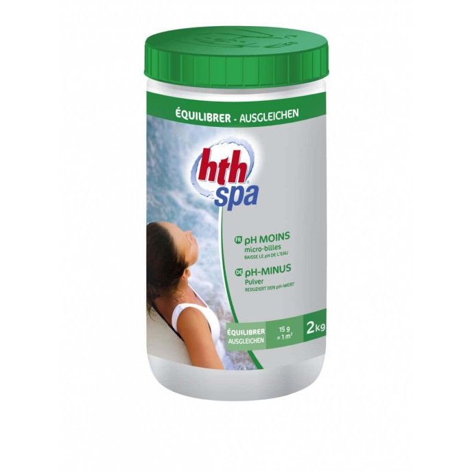 Traitement Spa PH MOINS MICRO-BILLES HTH - 2Kg Traitement Spa PH MOINS MICRO-BILLES HTH - 2Kg