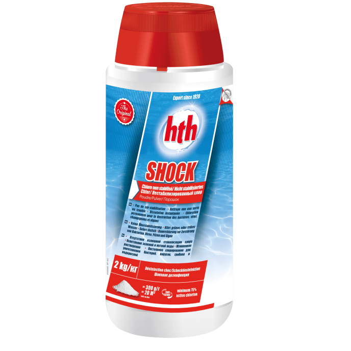 SHOCK poudre HTH - 2Kg SHOCK poudre HTH - 2Kg