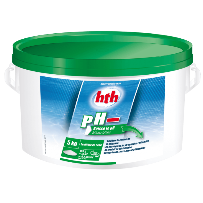 pH Moins Micro-Billes HTH - 5Kg