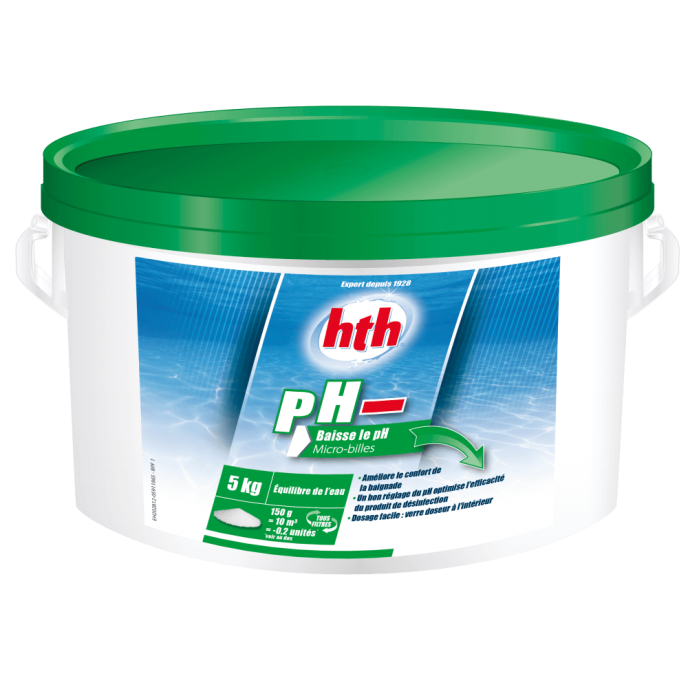 pH Moins Micro-Billes HTH - 5Kg pH Moins Micro-Billes HTH - 5Kg