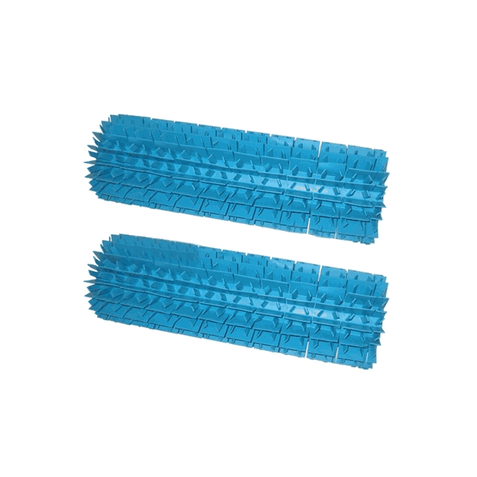 Brosses lamelles bleues x2 - Zodiac Indigo