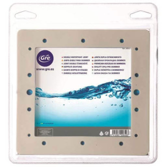 Joint double de skimmer standard 20,5 cm X 19,5 cm de remplacement