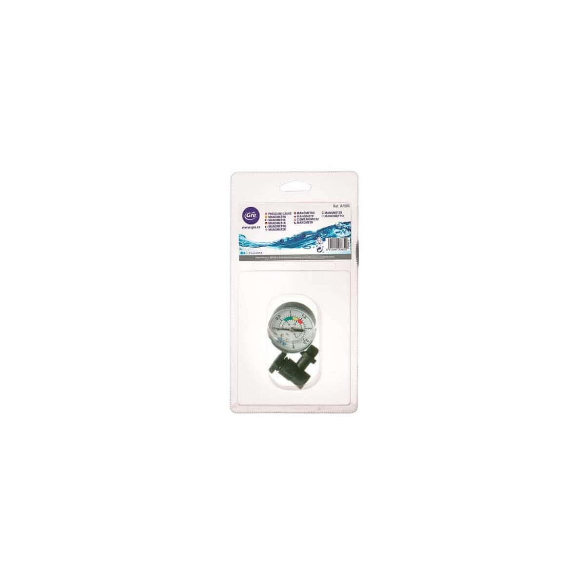 Manomètre Pour Filtre à Sable Piscine - Jauge Pression Acier Inoxydable - Remplacement Précis, Détection Fuites - 8