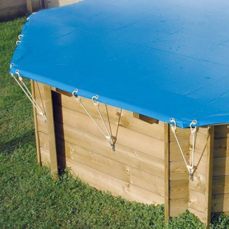 Bâche d'hivernage piscine Ubbink Ø 430 cm